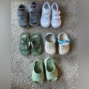 baby shoes all size 5c each $10 all for $35